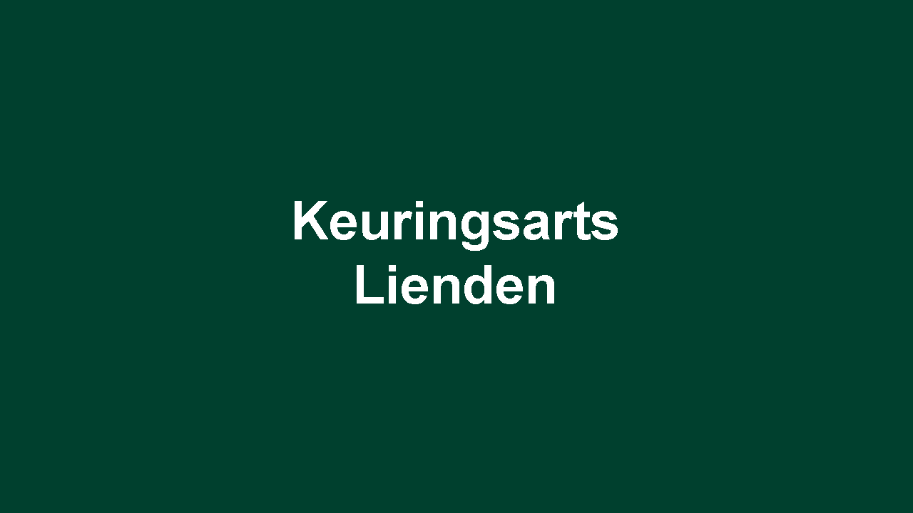 keuringsarts lienden