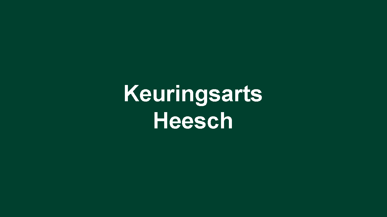 keuringsarts Heesch