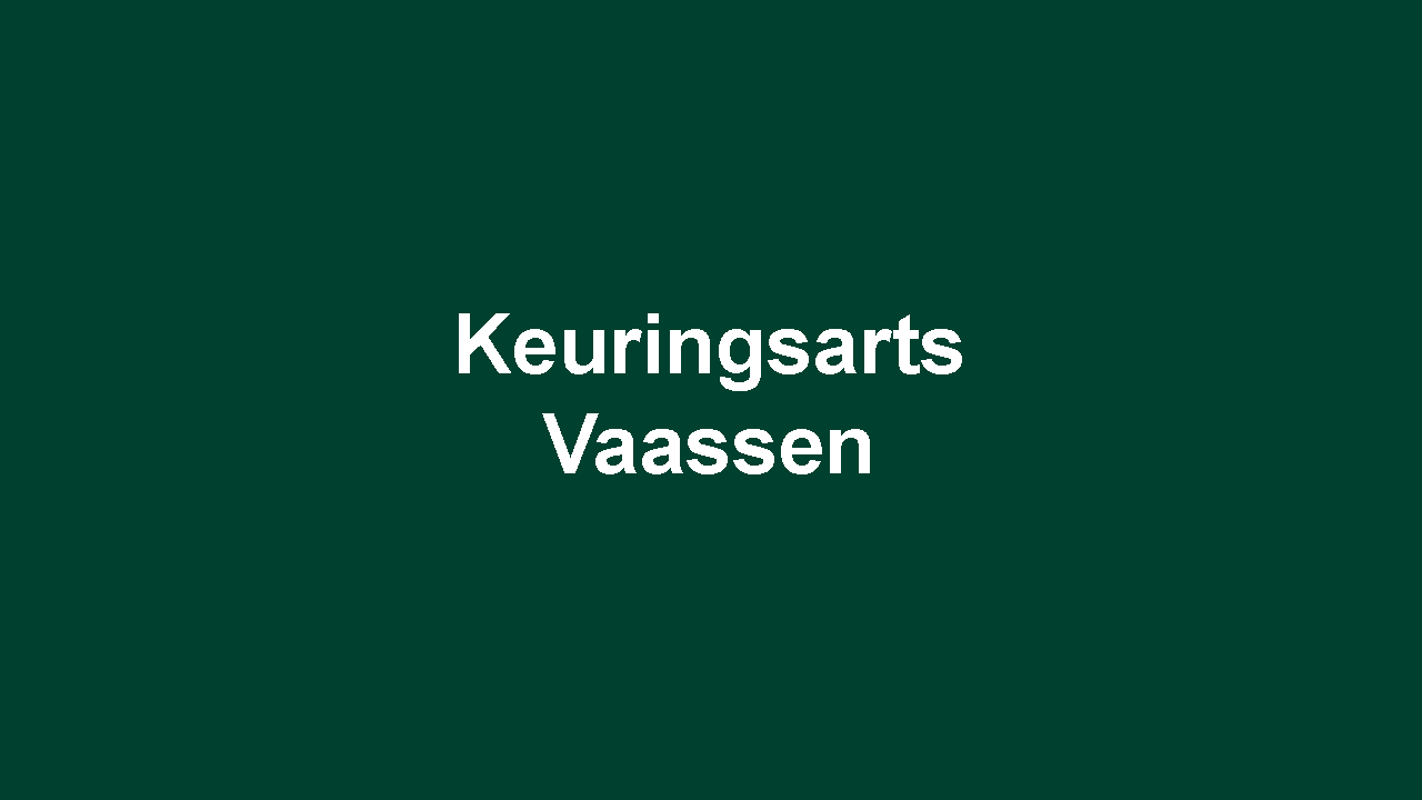 keuringsarts Vaassen